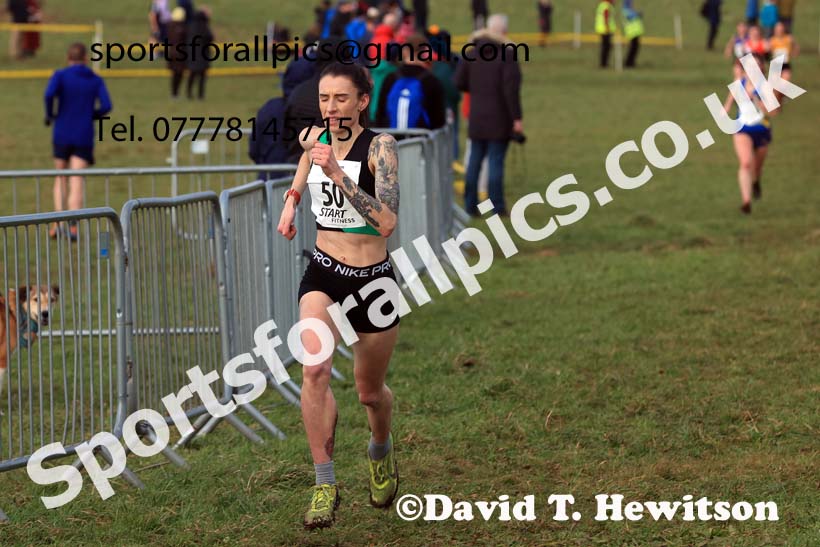 Senior Womens 2024 Northern Cross Country Champs., Sedgefield. Photo: David T. Hewitson/Sports for All Pics